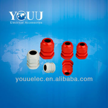 IP68 waterproof m16 cable gland with the nut