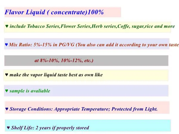 Fruit Extract Flavor for E Liquid Blackberry