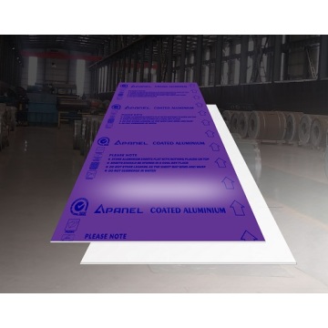 Feuille d&#39;aluminium violet doux brillant