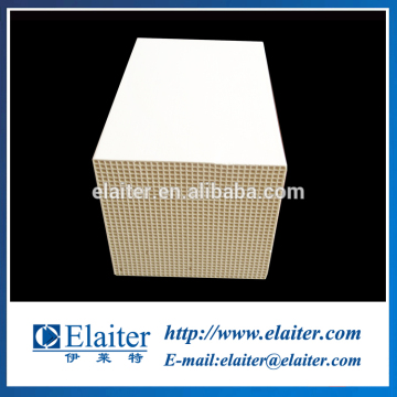 RTO/RCO ceramic honeycomb cordierite monoliths regenerator heat exchange media