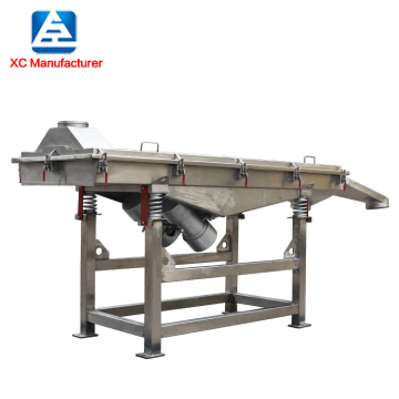 Sand sieving machine, linear sand vibrating sieve machine