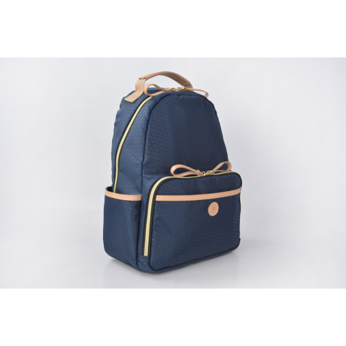 Multifunktions-Casual Leder Reisetasche Nylon Rucksack