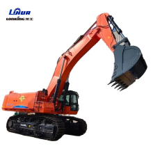 Lonking 95T Excavator with Volvo Engine - Large Orange Construction Equipment