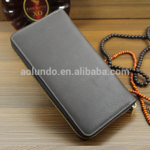Colorful Full Grain Leather Wallets for Men