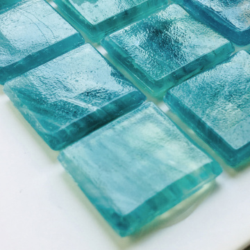 Anti-Fall Swimming pool WaterColor Glass Mosaic Tile