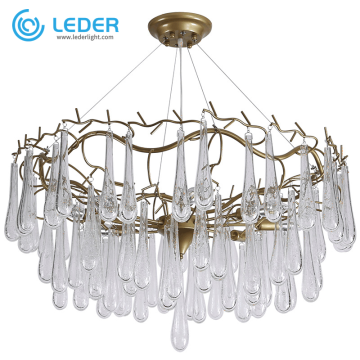 I-LEDER Beaded Modern Crystal Chandeliers