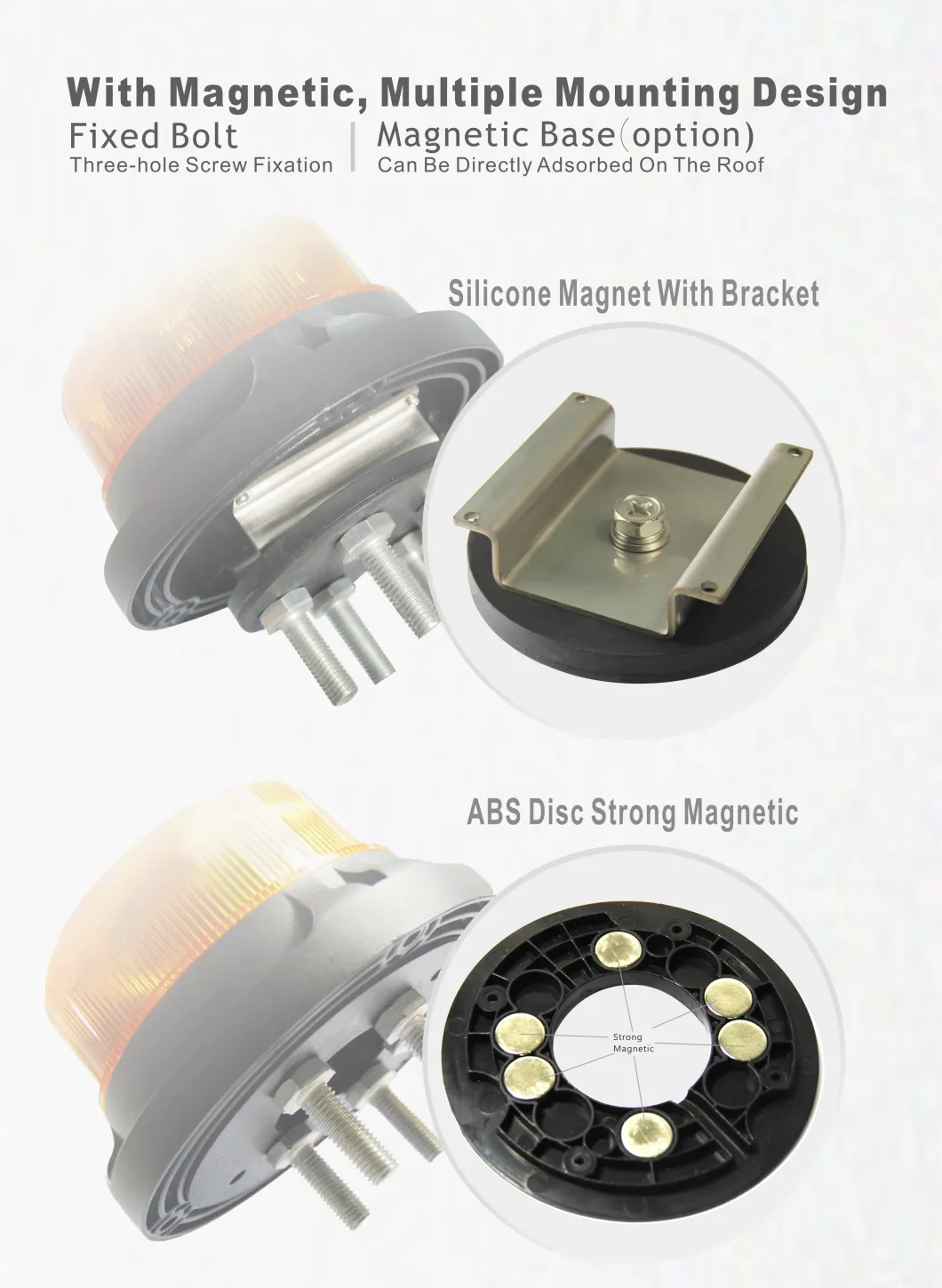 Superior Brightness ECE R65 Standard ECE R10 Standard LED Beacon