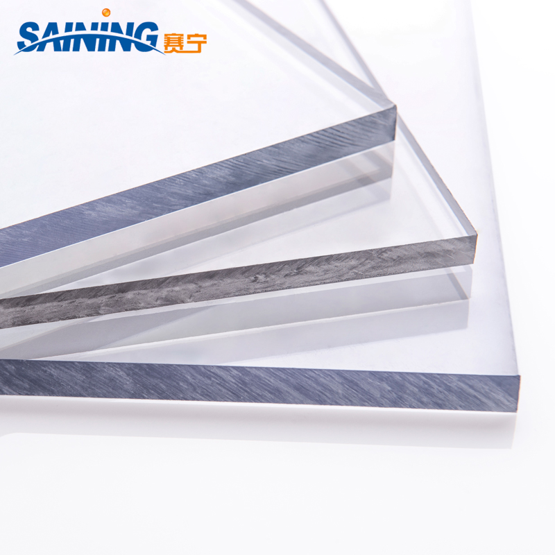 Transparent 2mm 5mm 6mm 8mm Thick Solid Polycarbonate Roofing Sheet