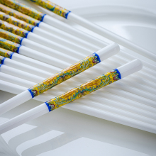 Jingdezhen Bone China Chopsticks: Anti-Scalding, Anti-Slip Ceramic Chopstick Set
