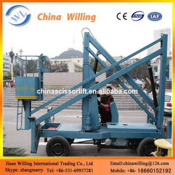 The crank arm type lift platform/lifting equipment/aerial work boom lift