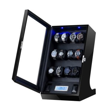 six rotors watch winder with two extra storages