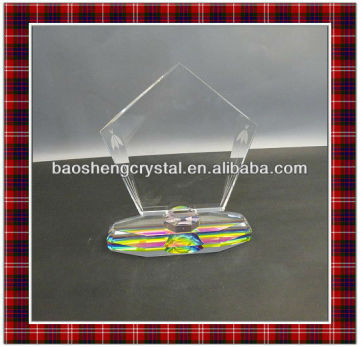 Customized engraved high quality glass award