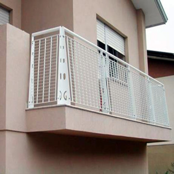 Steel Grid Balcony Fence