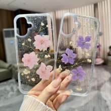 Real Flower Phone Case for iPhone 16