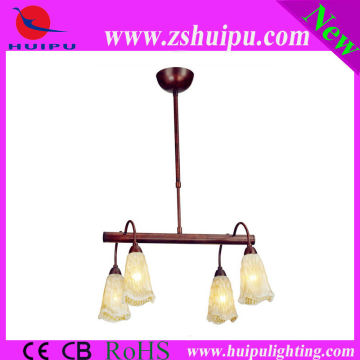 Traditional flower lamp shape pendant light