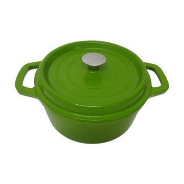 Cast Iron Enamel Stew Pot