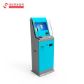 Touch Screen Credit Card Payment Kiosk With Metal Keyboard