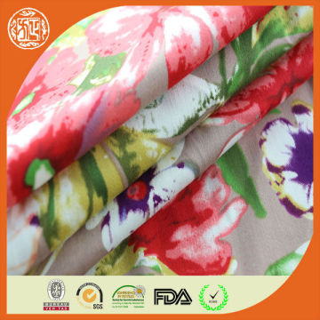 Best seller printed 97% cotton 3% elastane fabric