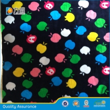 spandex velvet printed