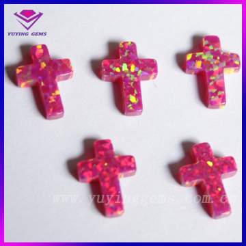 Artificial Opal Price Japan Gems Rough Cross Red Stone
