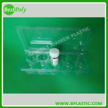 Plastic vial Ampoule Vial tray, plastic tray for pills