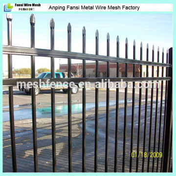 1.8mx2.4m metal spear top security fencing