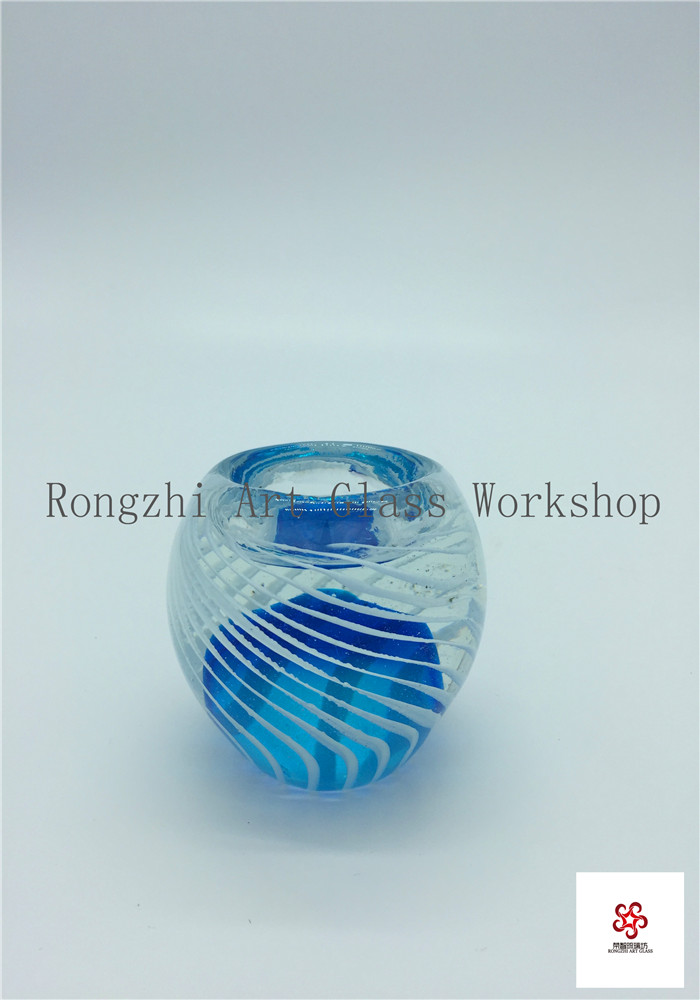 Art glass sculpture