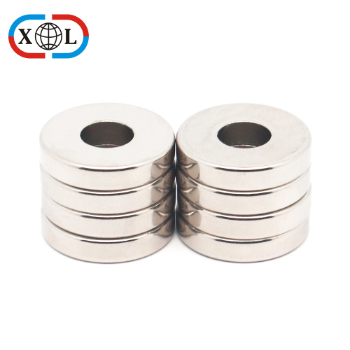 Super Strong Neodymium Magnet Ring with Nickle Coating