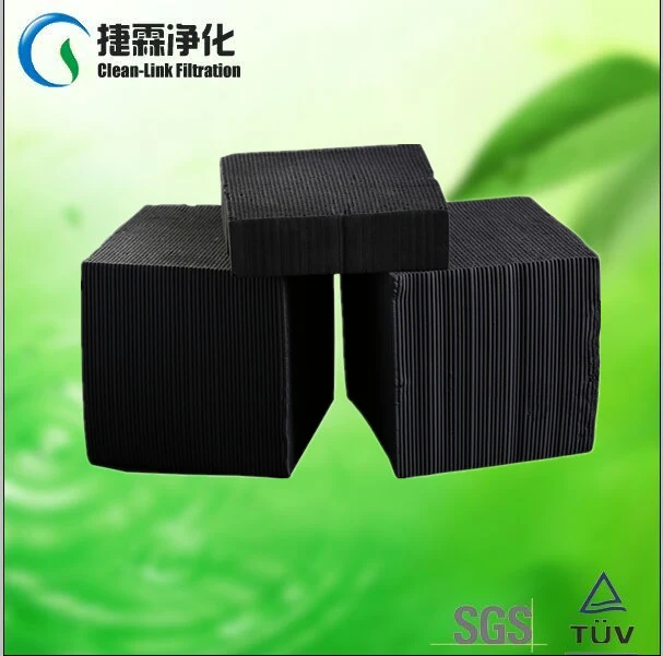 Honeycomb Shaped Activated Carbon for Air Filtration