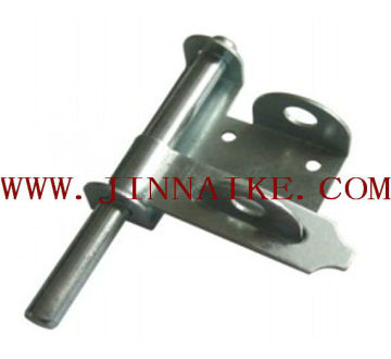 iron latch with two lock lugs