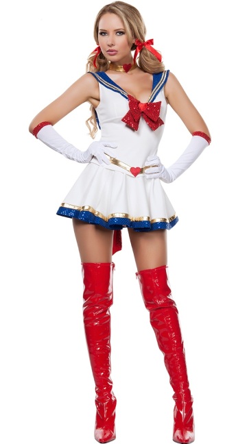 Anime Sailor Heroine Costume