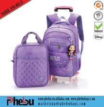 Beautiful kid children school backpack & School trolley backpack(SHL15-012)