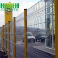 Galvanized Weld Wire Mesh Fencing dengan Post Anchor