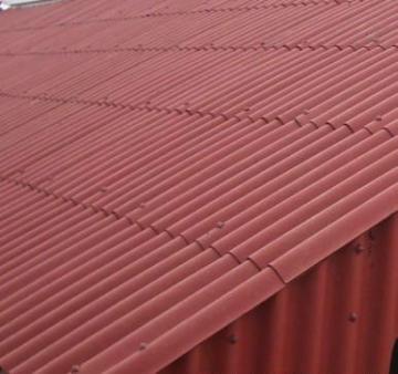 Corrugated roofing tile Bitumen roofing system