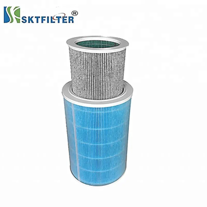 Cylinder HEPA Filter Acitvated Carbon Filter for Suitable for Xiaomi 1/2/2s Air Filter