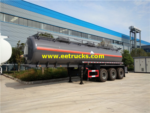 25m3 H2SO4 Transport Tank Semi-trailers