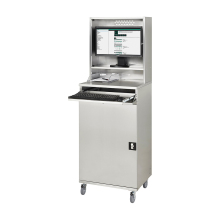 Stainless Steel Computer Protection with Monitor Housing