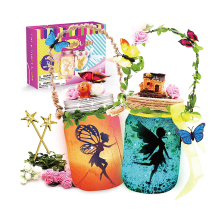 DIY Fairy Lantern Craft Kit with LED Light: Perfect Night Light for Kids