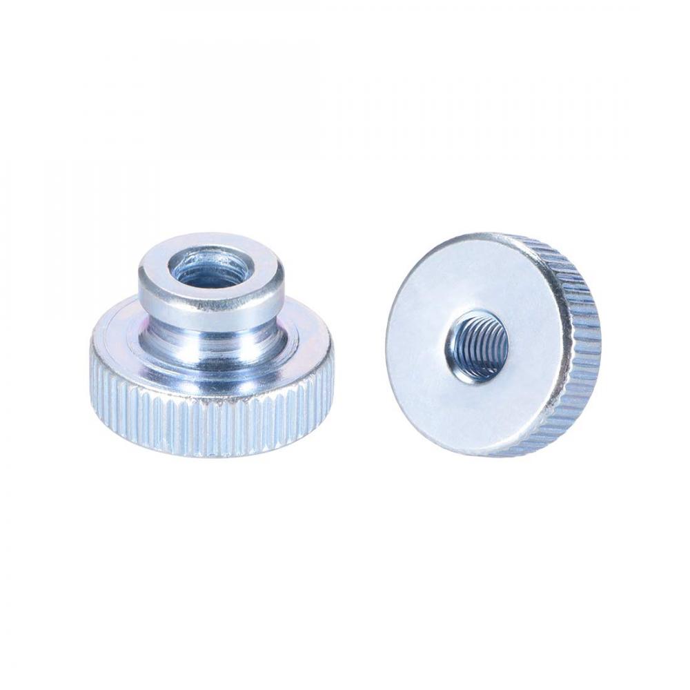 Knurled Thumb Nuts M6 Round Knobs Cynkowanie