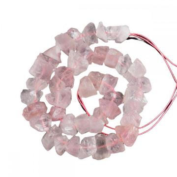 Gemstone Irregular Shape Crystal Rough Stone Beads 15mm Natural Row Rough Stone Beads for DIY Jewelry