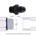 4AN Male Flare to AN4 Male Coupling Adapter