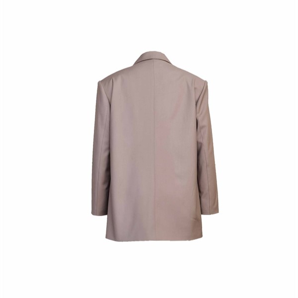 Turndown Collar Rayon Suit For Women