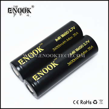 Enook 18650 3600mah Rechargeable Battery
