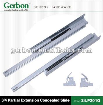 3/4 Partial Extension Drawer Slide Runner