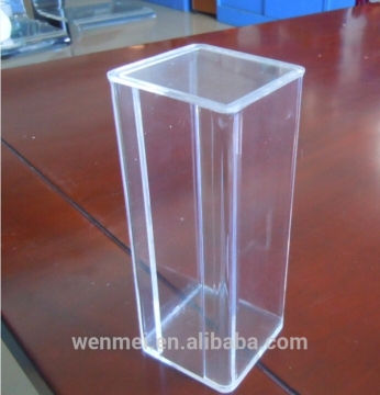 Acrylic display box for swab and cotton ball