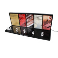 APEX Black Acrylic Counter Lipstick Display Stand Custom Custom