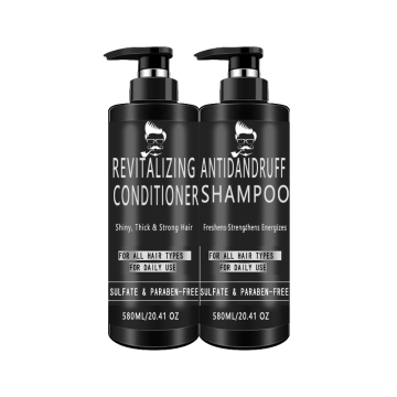 Uufine Sulfate-Free Refreshing Antidandruff Shampoo and Conditioner for Men