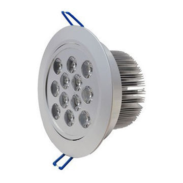 LED ceiling light fixture with embedded installation style
