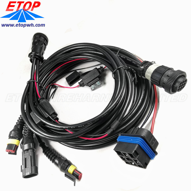 custom ampseal cable wiring