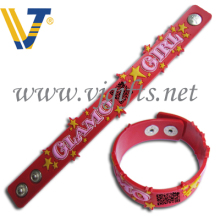 Personalized Unique Laser QR Code Silicone Wristband